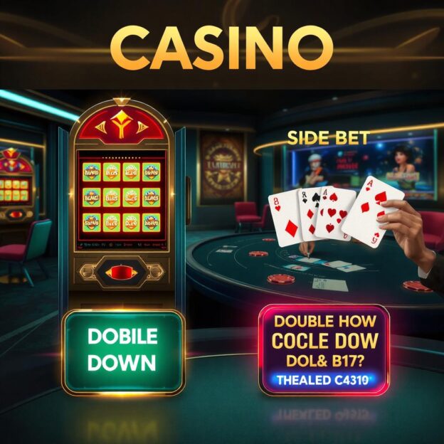 Fitur Buy Bonus, Side Bet, dan Double Down