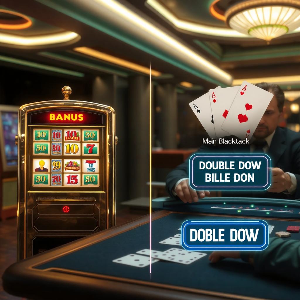 Fitur Buy Bonus, Side Bet, dan Double Down
