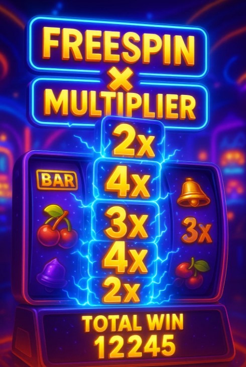 Slot Freespin Multiplier Menumpuk