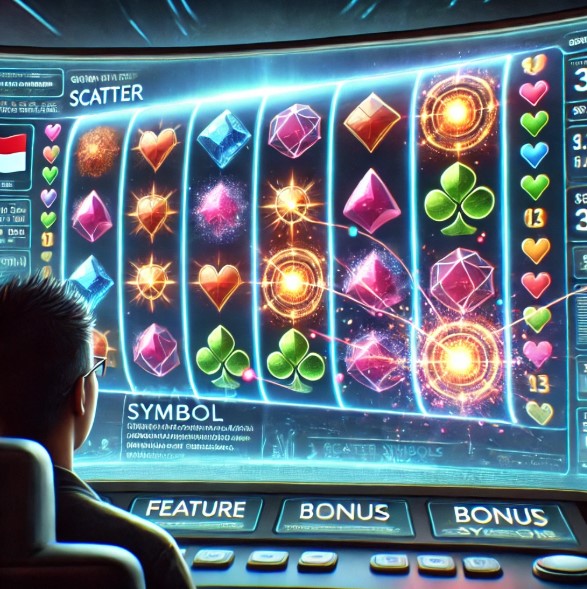 Pola Scatter Tidak Beraturan